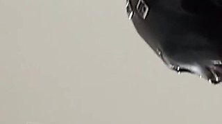 MILF Takes a Dildo in Her Mouth While Getting Fucked