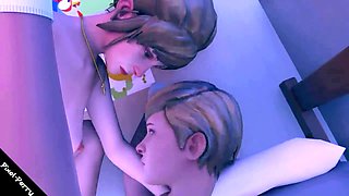Hottest compilation of PixelatedPerry's wild animated adventures