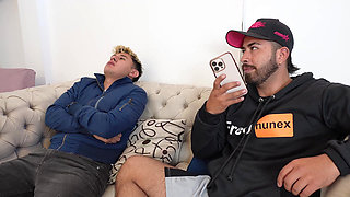 I drown my spite in my coach's friend's huge tits and fill her pussy with milk