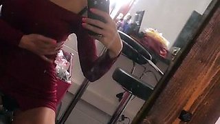 Hot blonde glamour babe solo plays to pleasure her hot body