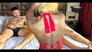 Latina with an Incredible Ass Talks Dirty While She Gets Two Huge Cocks