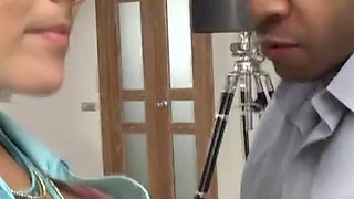 Super horny brunette babes get anally slammed by BBC