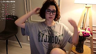 Pregnant Redhead Webcam Masturbation