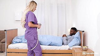 Ema Karter's Wild Nurse Threesome Fuels Interracial Heat