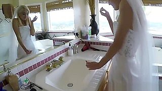 Bridesmaids And Bride Fuck The Best Man Before The Wedding