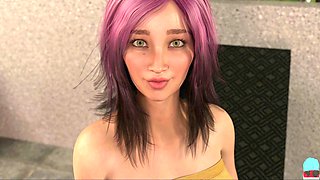 Anime visual novel, 3d mother futanari, morpheuscuk pc mom