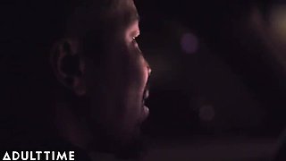 Demi Sutra's First Time - Hot Ebony Babe Sucks Big Dick & Gets Pounded Hard