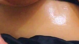 Most Beautiful Girl With Big Natural Tits Massaging Her Huge Big Boobs With Oil And Get Horny Fingering Her Pussy Extreme Orgasm