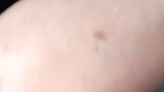 Teen Surprised While Masturbating in the Car