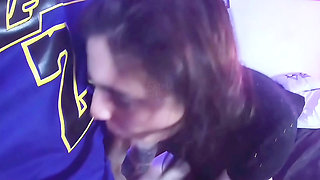 Greedy Femboy Handles Big BBC Dick