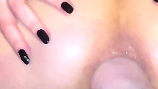 Piss and Milk in My Ass