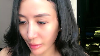 Adult model video call sex with partner
