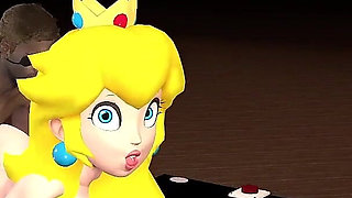 Princess Peach Cheating Mario Doggy Position