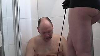 I Squeeze Your Nuts and I Piss on Them!