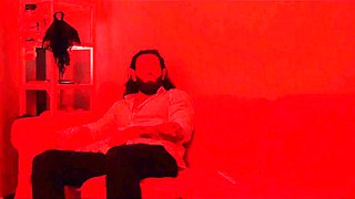 Busty redhead witch dominates me in bed riding my big cock