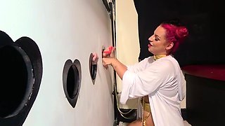 Cheri Pi - Double Feature - Latex Fuck & Suck + 3 Glory Hole Scenes