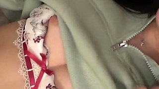 Pigtailed 19-year-old: College Student in Band Club. Legs Sexy in Hot Pants... It's Time for Some Cleanup