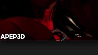 Scarlet Witch Deepthroating a Nice Hard Gooner Cock