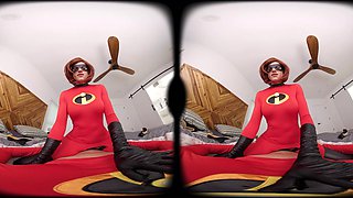 Perverted cosplay vixen emotional adult clip