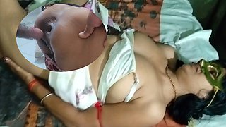 Indian Stepmom shares hotel bed with stepson