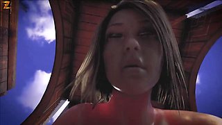 Illuxxxtrandy Cheating Nympho Wife Fucks Lover on Vacation: Intense Pleasure, Hot Ass Riding Huge Cock, Tight Pussy Drenched