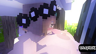 animated Minecraft porn video -- animation Sex