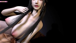 Lustful Chick Ride the Cock - 3D Animation