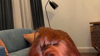 POV Style Blowjob! She Suck Me Till I Explode in Her Mouth! Huge Load