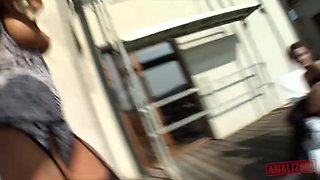 Clara G Ass Absolutely Violated In Threesome