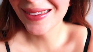 Hot Polish MILF Mrs Wetslavs Plays With Her Big Natural Tits in Lingerie