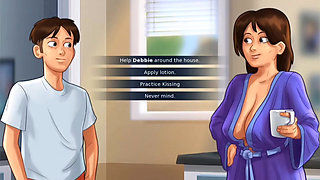 Stepsis Wants Stepbro's Huge Dick- Summertime Saga