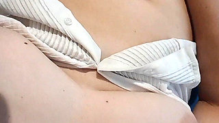 MILF Secretary Masturbates Outside Work