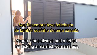 Fanny Casadinha Deixa Fa Lamber Seu Cuzinho!