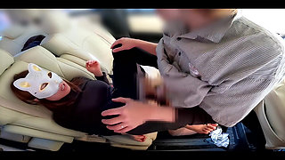 A Married Woman Gives a Blow Job to an Adulterous Man