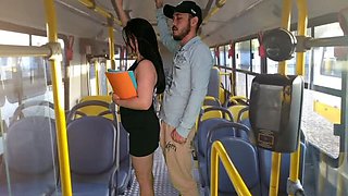 Hot Brazilian Teen Jennyferpimenta Gets Fucked Hard on Bus - Amateur 4K Porn