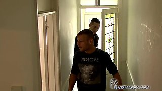 Fucking Builders Episode 3: A Reluctant Fuck For Builder Sean - Josh Charters And Sean Savoy