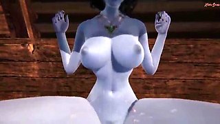Hot Vampire MILF Lady Dimitrescu Gets POV Creampie in Sex Dungeon - Resident Evil 3D Hentai