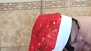 Oral Sex with Snow Girl in Bathroom