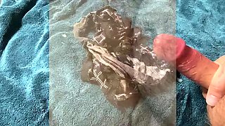 SquirtHunter's Cum on Feet Compilation - Amateur Solo Masturbation Orgasm