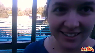 Rollercoaster Orgasm: Secret Vibe Ride at the Theme Park