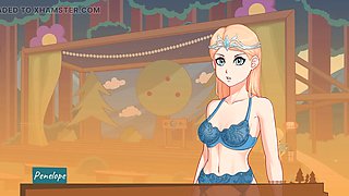 High heels and stockings in a wild sex anime adventure