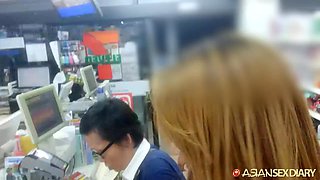 Young Asian Slut From 711 Gets Creampied On Asian Sex Diary