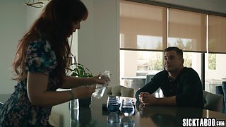 Dirty mom teacher fucks lucky believer