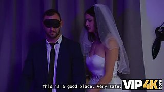 HD Fetish Funhouse: Brunette Bride Charlotte Grey Dominates with Big Dick Jack 23 in Pre-Wedding Slutting