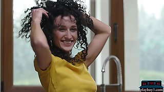 Petite cougar housewife from Hungary solo