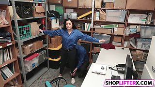 Cops Hands All Over Nubile Cutie Monica Sage