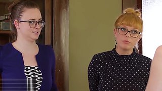 Penny Pax And Karla Kush - Hot Threesome At The Library