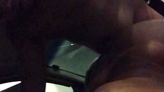 With the Car Inside the Motel Room