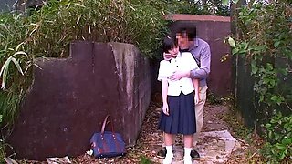 Japanese teen blowjob and hard fuck uncensored