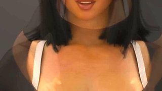 University Days by Greebo - Black Lady Giving Head on the Public Bathroom 17